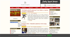 Desktop Screenshot of dailysport.pl
